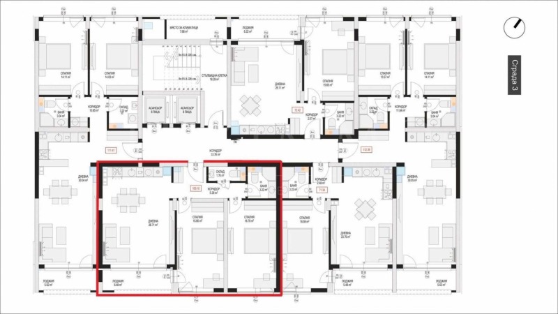 Te koop  2 slaapkamers Sofia , Slavija , 109 m² | 59092237 - afbeelding [16]