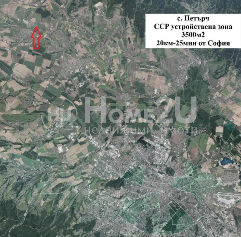 Продава ПАРЦЕЛ, с. Петърч, област София област