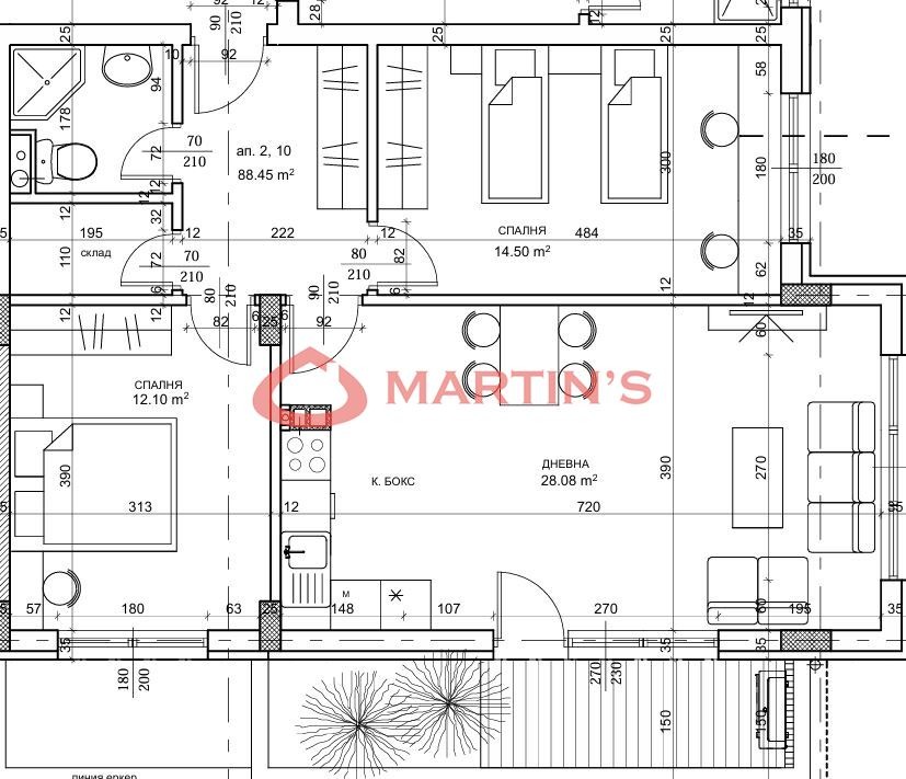 Продава 3-СТАЕН, гр. София, Овча купел, снимка 16 - Апартаменти - 53637199