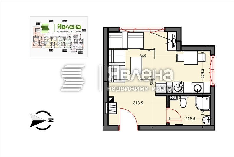 Продава 1-СТАЕН, гр. Свети Влас, област Бургас, снимка 6 - Апартаменти - 54875242