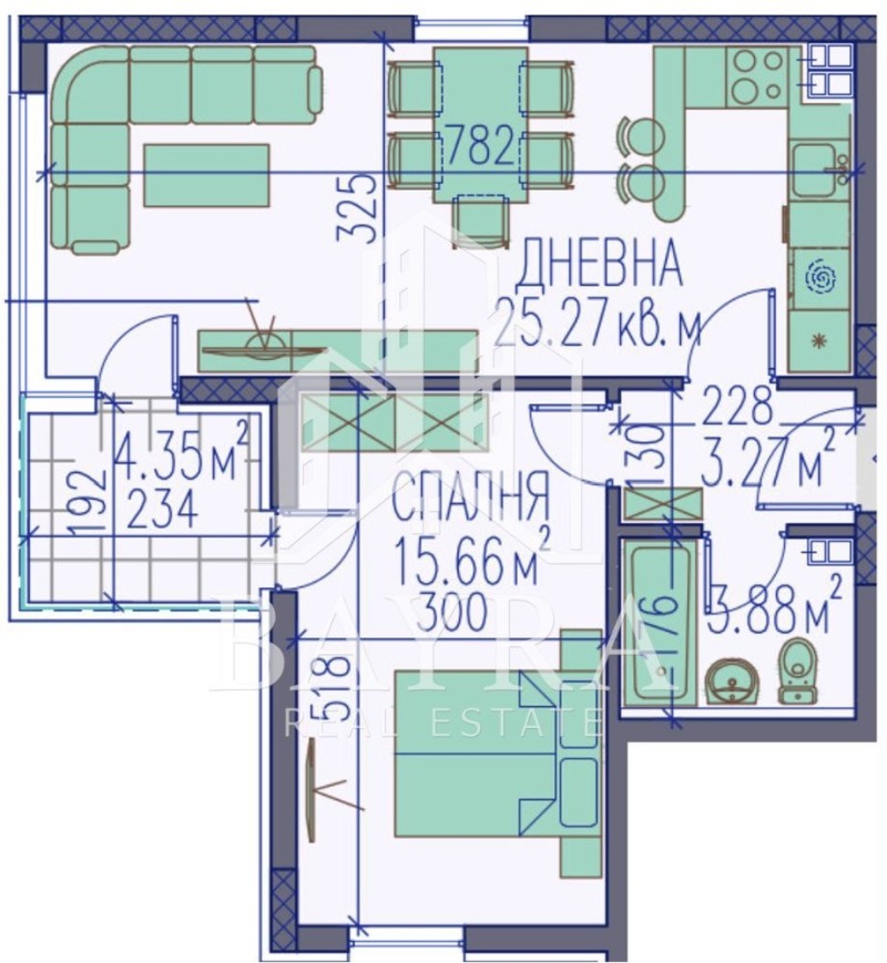 In vendita  1 camera da letto Plovdiv , Kamenitsa 2 , 76 mq | 35438509 - Immagine [9]