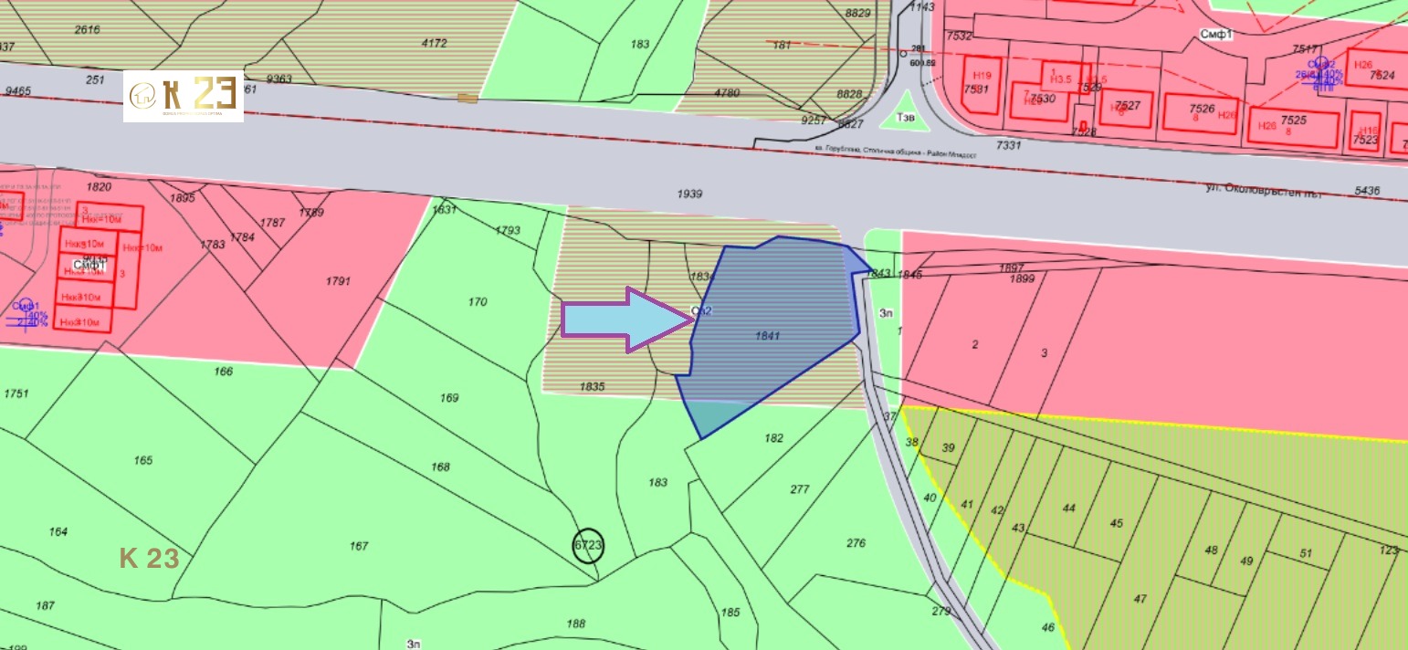 Продава ПАРЦЕЛ, гр. София, м-т Камбаните, снимка 2 - Парцели - 52980196
