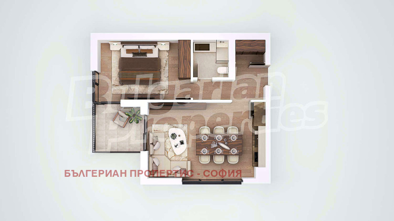 Продава 3-СТАЕН, гр. София, Манастирски ливади, снимка 5 - Aпартаменти - 48575288