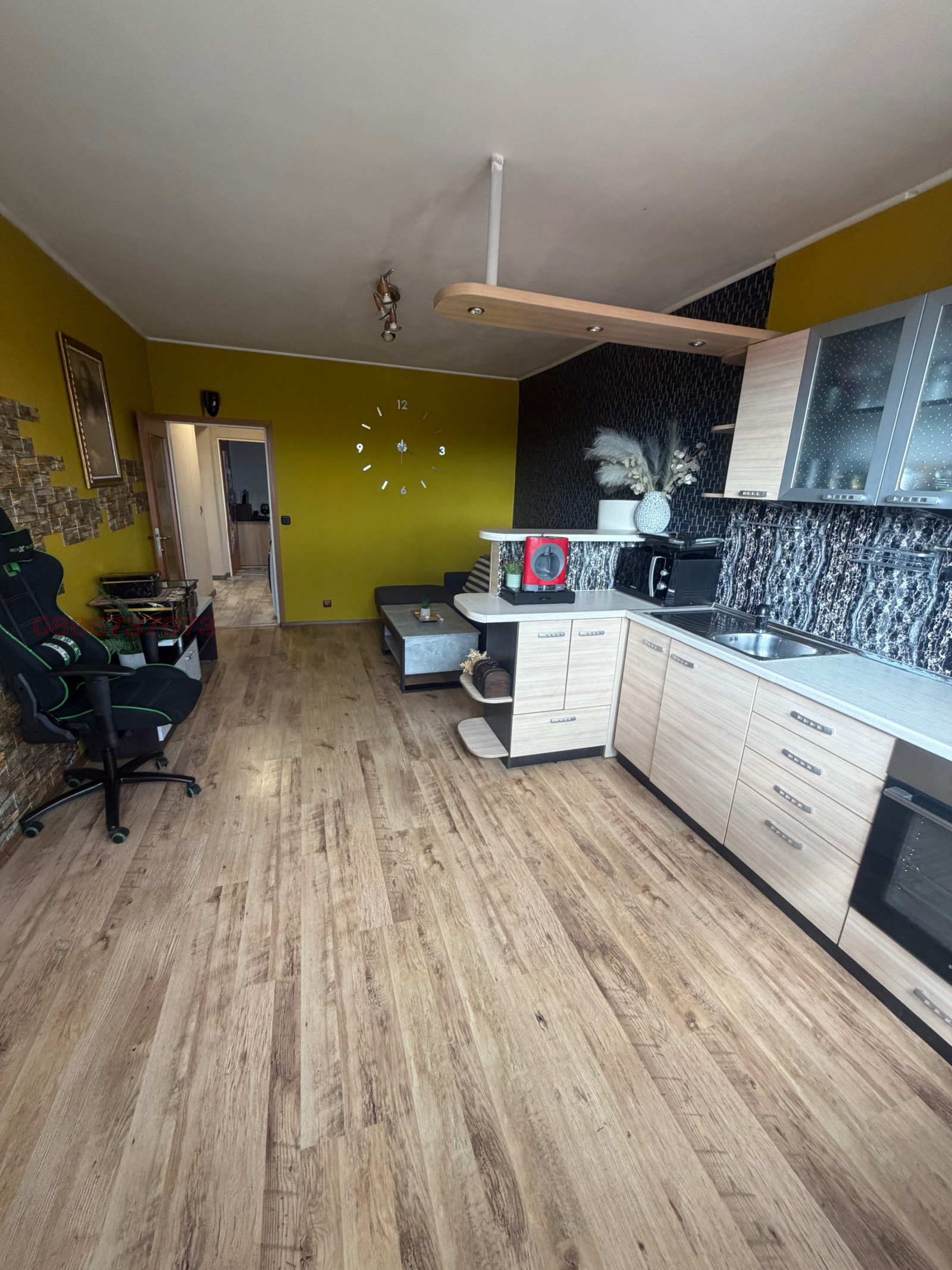 Продава 3-СТАЕН, гр. Димитровград, област Хасково, снимка 3 - Апартаменти - 55467143