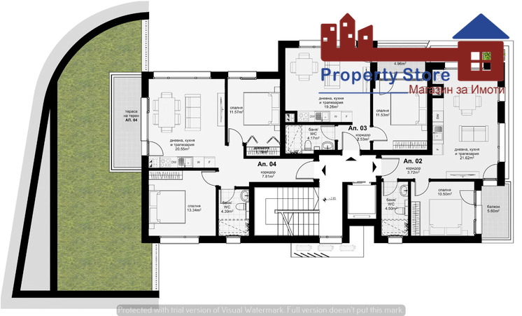Продава 2-СТАЕН, гр. Варна, Виница, снимка 2 - Апартаменти - 55358045