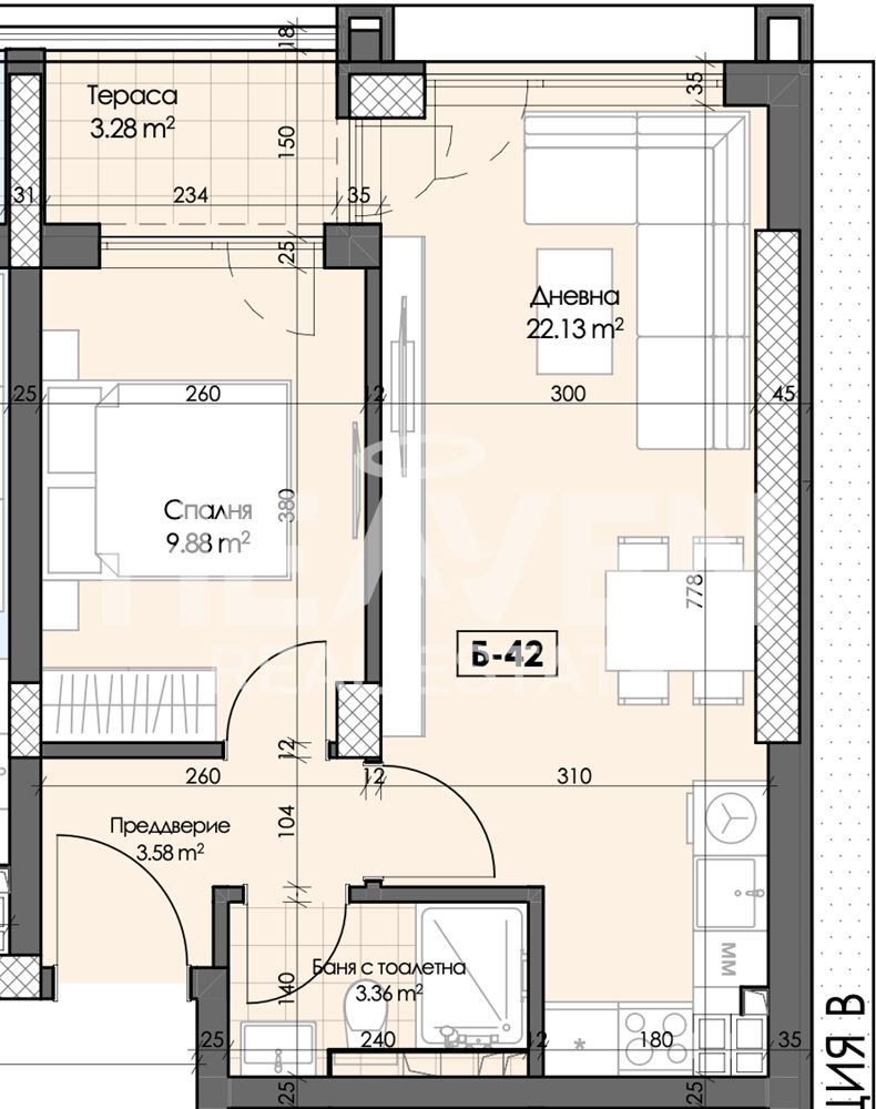 Продава 2-СТАЕН, гр. Пловдив, Гагарин, снимка 2 - Апартаменти - 54133135