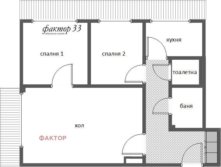 Продава 3-СТАЕН, гр. София, Дианабад, снимка 2 - Aпартаменти - 47834395