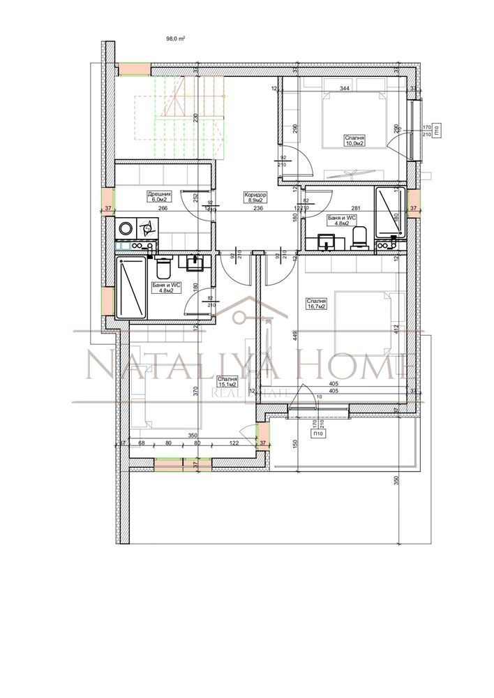 Продава КЪЩА, гр. Бургас, Сарафово, снимка 2 - Къщи - 48611467