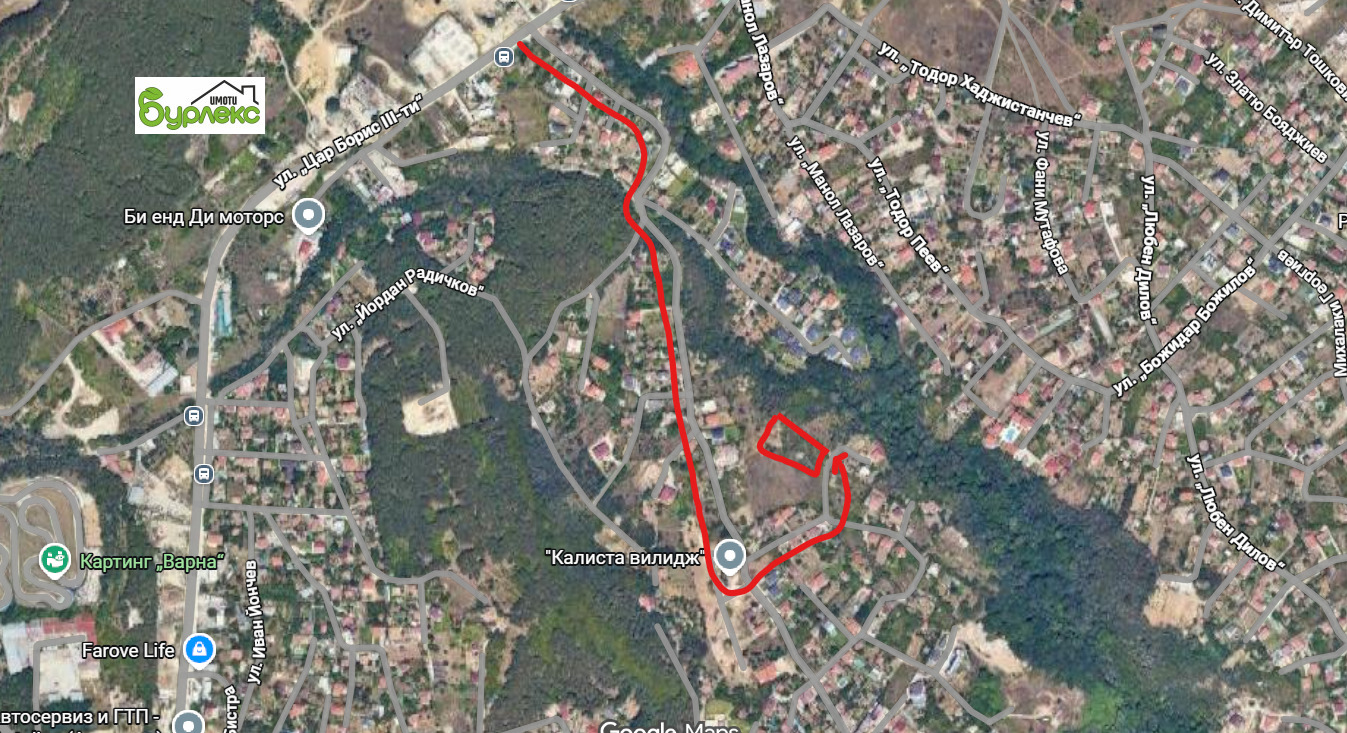 Продава ПАРЦЕЛ, гр. Варна, м-т Горна Трака, снимка 5 - Парцели - 54323320