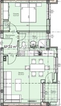 Продава  2-стаен град Пловдив , Прослав , 65 кв.м | 15429245 - изображение [10]