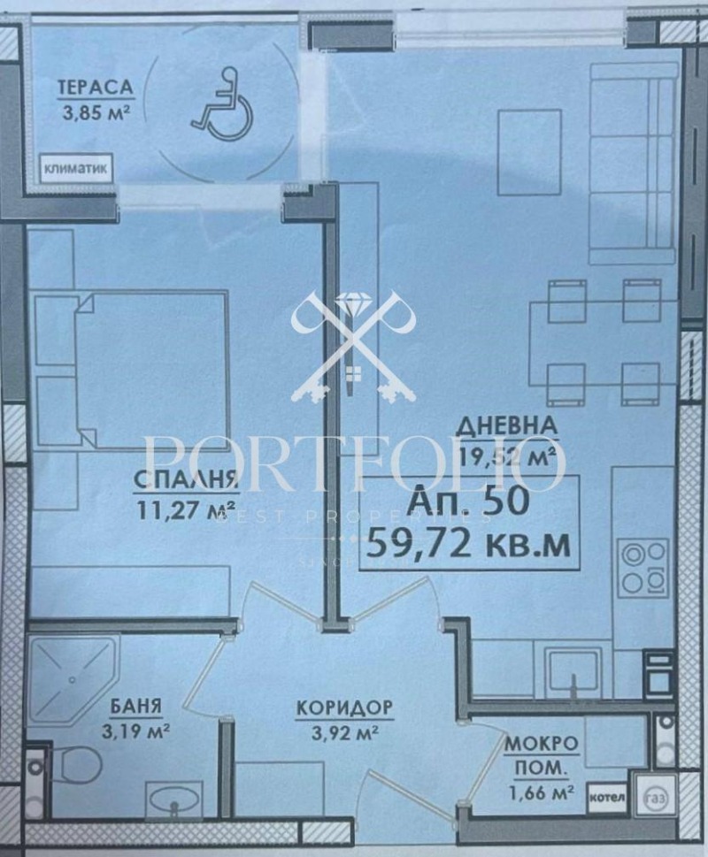 Продава 2-СТАЕН, гр. Бургас, Славейков, снимка 5 - Апартаменти - 52623079