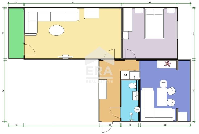 Zu verkaufen  1 Schlafzimmer Burgas , Meden rudnik - zona B , 59 qm | 51247678 - Bild [16]