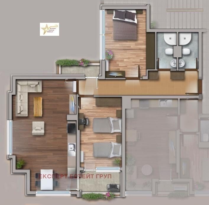 For Sale  2 bedroom Sofia , Oborishte , 120 sq.m | 85241456 - image [2]
