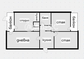 2 quartos Ovtcha kupel 2, Sofia 4