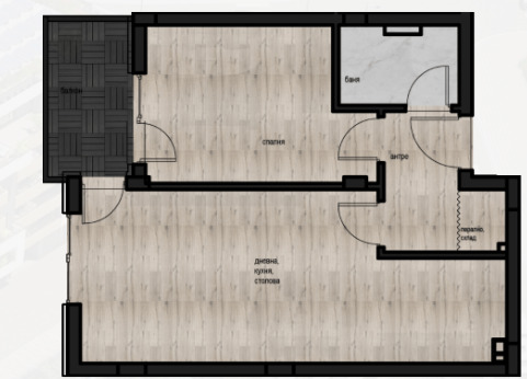 Продава  2-стаен, град Пловдив, Кючук Париж • 82 029 EUR • ID 78476826 — holmes.bg - [1] 