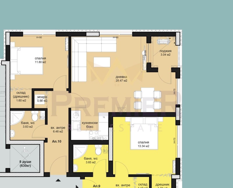 Продава 2-СТАЕН, гр. Бургас, област Бургас, снимка 7 - Апартаменти - 53107917