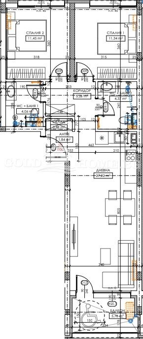 Продава 3-СТАЕН, гр. Пловдив, Прослав, снимка 4 - Апартаменти - 55727872