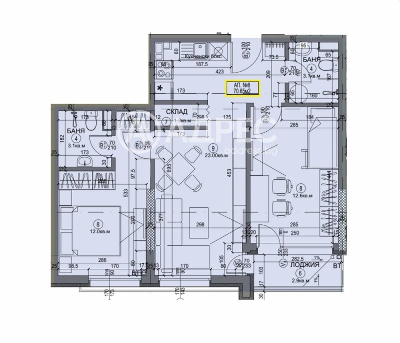 Zu verkaufen  2 Schlafzimmer Sofia , Bakston , 90 qm | 26997461 - Bild [5]