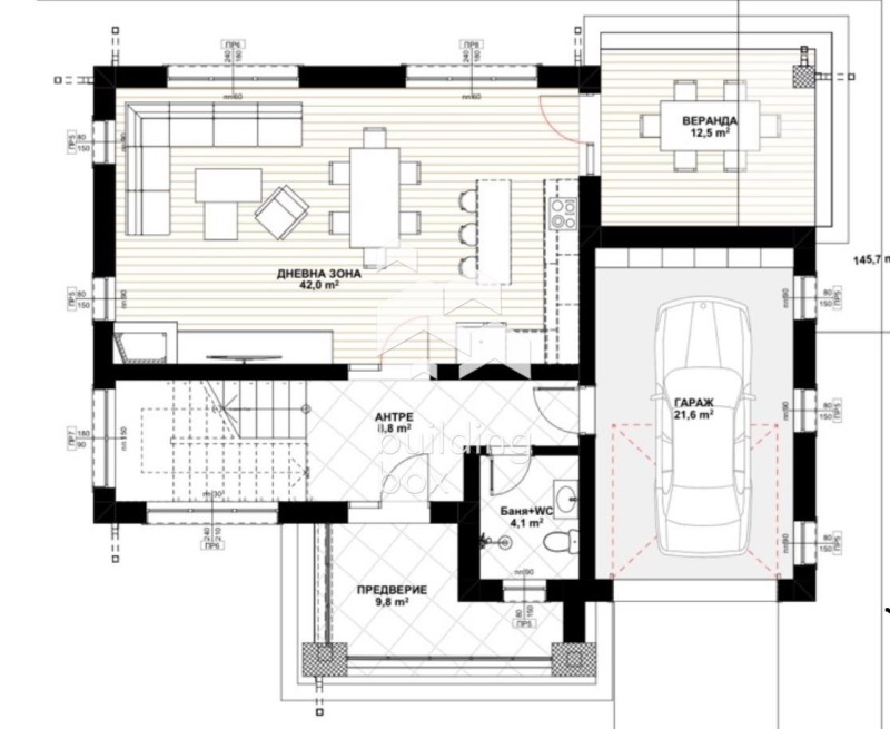 Продава КЪЩА, гр. Пловдив, Остромила, снимка 5 - Къщи - 53234762