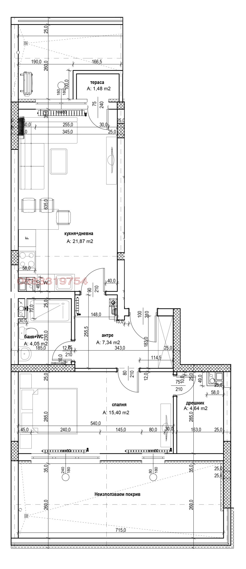 Продава 2-СТАЕН, гр. София, Малинова долина, снимка 7 - Aпартаменти - 47412736