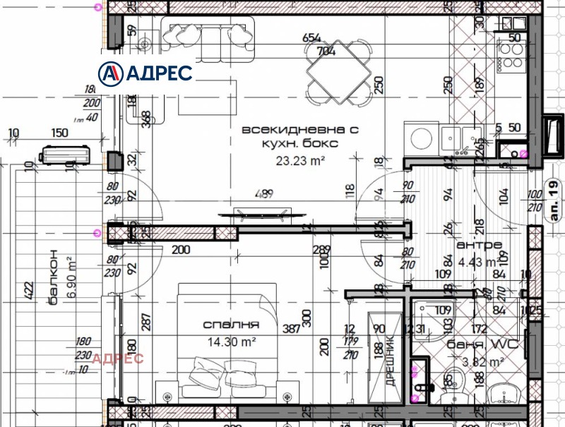 À venda  1 quarto Varna , Mladost 1 , 76 m² | 26332943