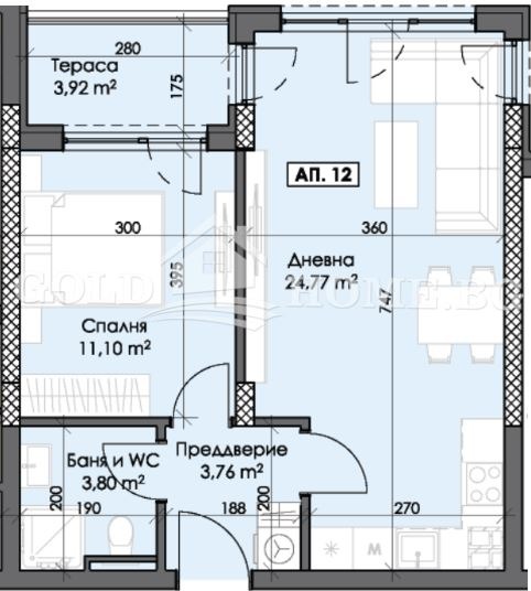 Til salg  1 soveværelse Plovdiv , Trakiya , 66 kvm | 88319457 - billede [2]