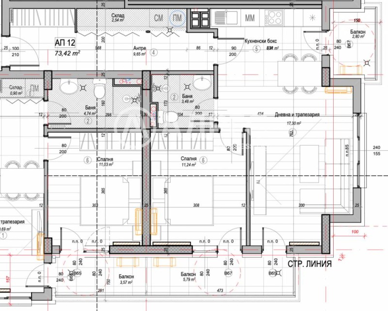 Продава 2-СТАЕН, гр. София, Слатина, снимка 2 - Апартаменти - 53165551