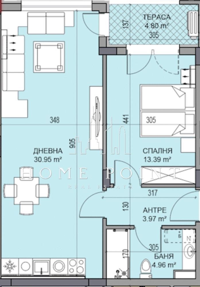 Продава 2-СТАЕН, гр. Пловдив, Кършияка, снимка 3 - Aпартаменти - 47524701