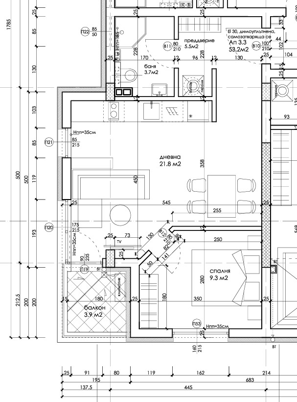 Продава 2-СТАЕН, гр. Варна, Кайсиева градина, снимка 2 - Апартаменти - 53369006