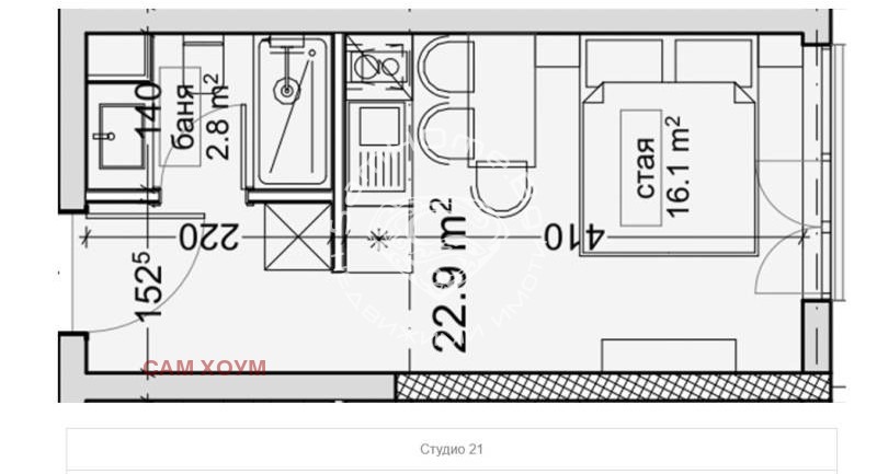Продава 1-СТАЕН | Imot.bg — изображение 2