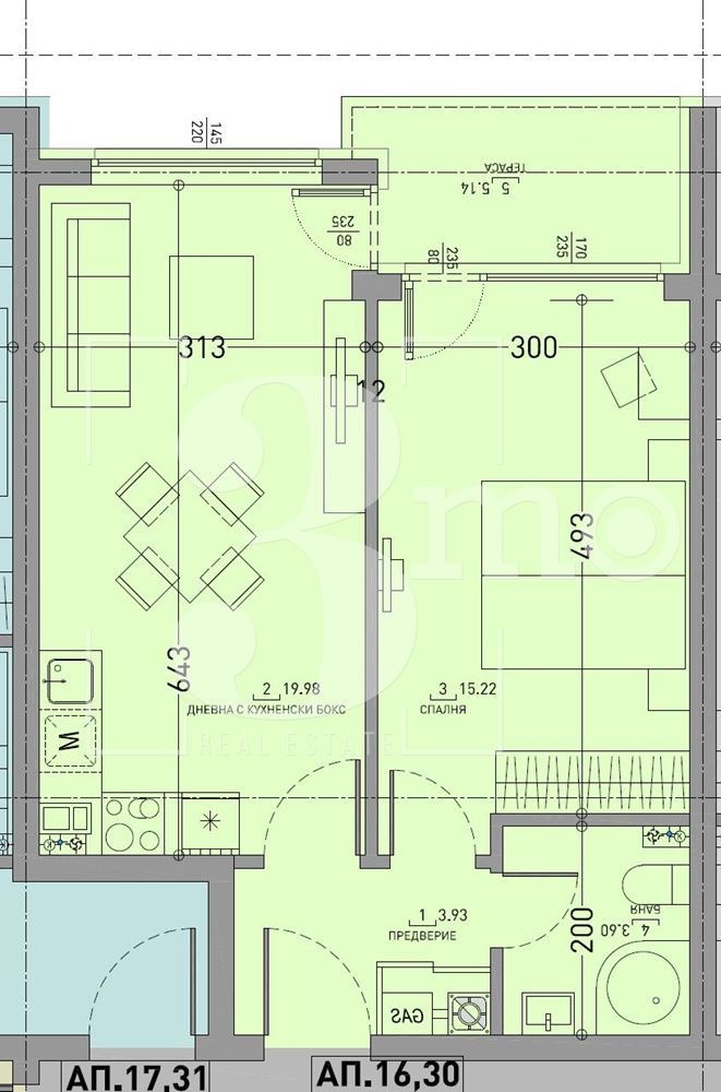 Продава 2-СТАЕН, гр. София, Малинова долина, снимка 12 - Aпартаменти - 46837280