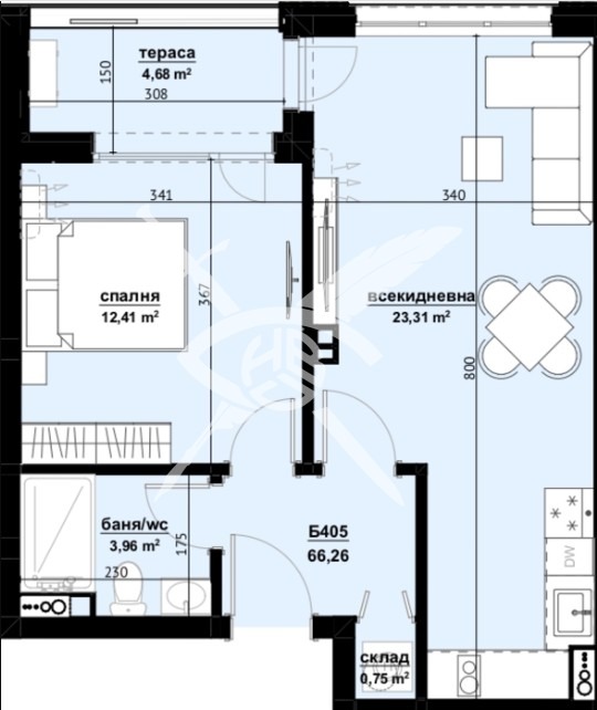 Продава  2-стаен град Бургас , Изгрев , 66 кв.м | 83470305