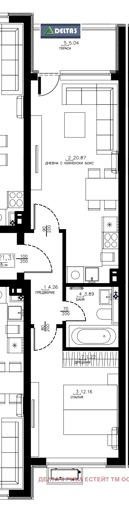 Продава 2-СТАЕН, гр. София, Малинова долина, снимка 2 - Апартаменти - 48981177