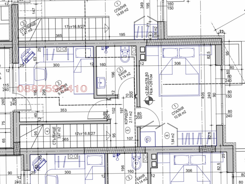 Продава 3-СТАЕН, гр. София, Дружба 2, снимка 7 - Aпартаменти - 49580395