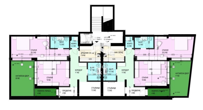 Продава МЕЗОНЕТ, гр. София, с. Панчарево, снимка 10 - Апартаменти - 52722825