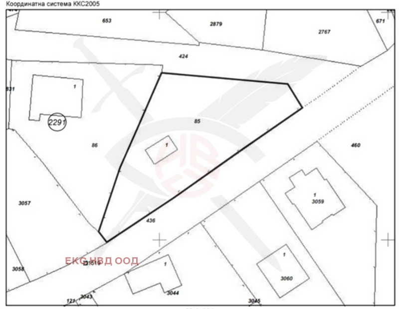 Продава ПАРЦЕЛ, с. Иваняне, област София-град, снимка 1 - Парцели - 47713465