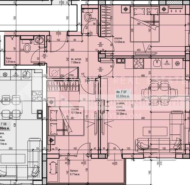 Продава  3-стаен град Пловдив , Южен , 100 кв.м | 10173049 - изображение [4]