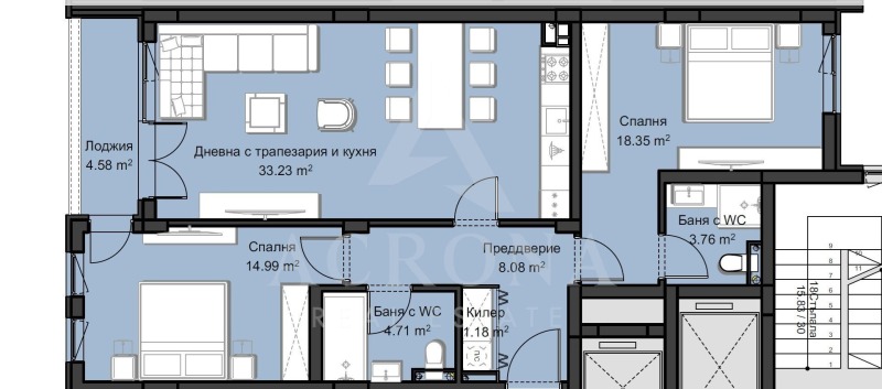Продава  3-стаен град Пловдив , Христо Смирненски , 130 кв.м | 98277371 - изображение [4]