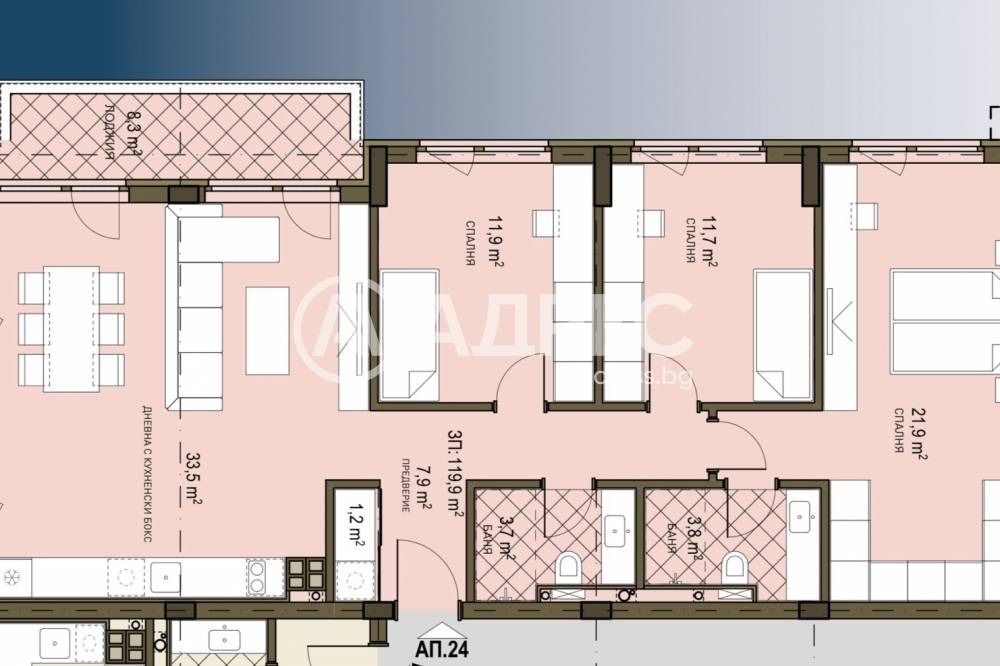 Продава МНОГОСТАЕН, гр. София, Овча купел 2