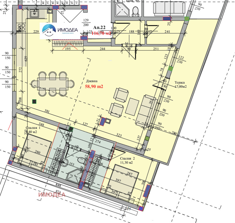 Продава 3-СТАЕН, гр. Велико Търново, Център