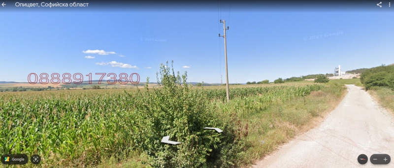 Продава ПАРЦЕЛ, с. Опицвет, област София област