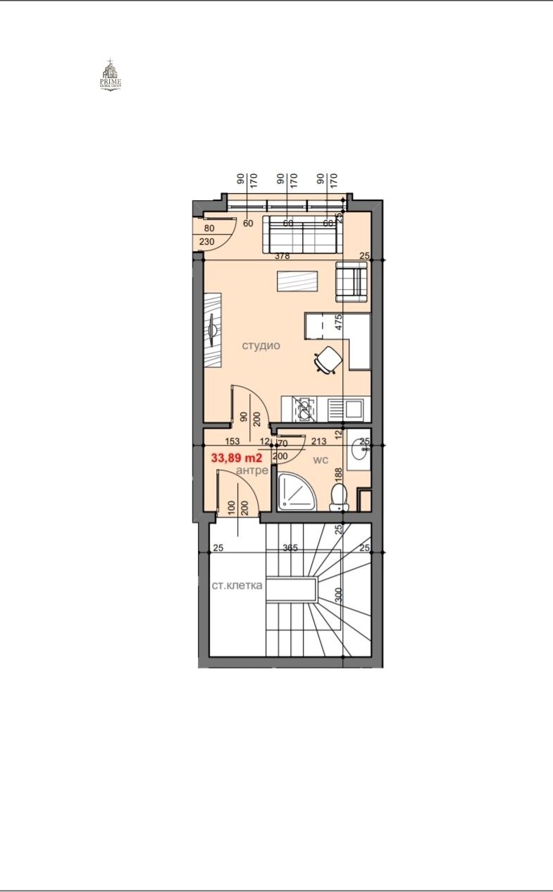 Продава 1-СТАЕН, гр. Несебър, област Бургас, снимка 3 - Апартаменти - 56208300