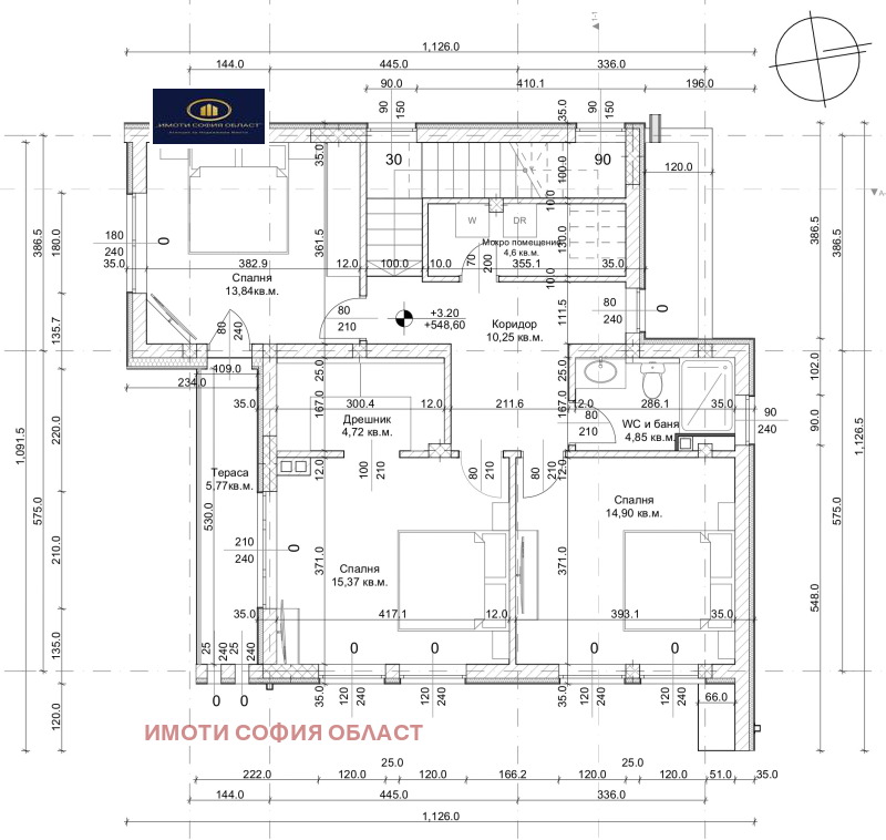 Продава КЪЩА, гр. Костинброд, област София област, снимка 8 - Къщи - 52387539