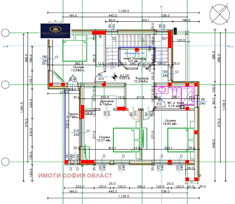 Продава КЪЩА, гр. Костинброд, област София област, снимка 8 - Къщи - 52387539