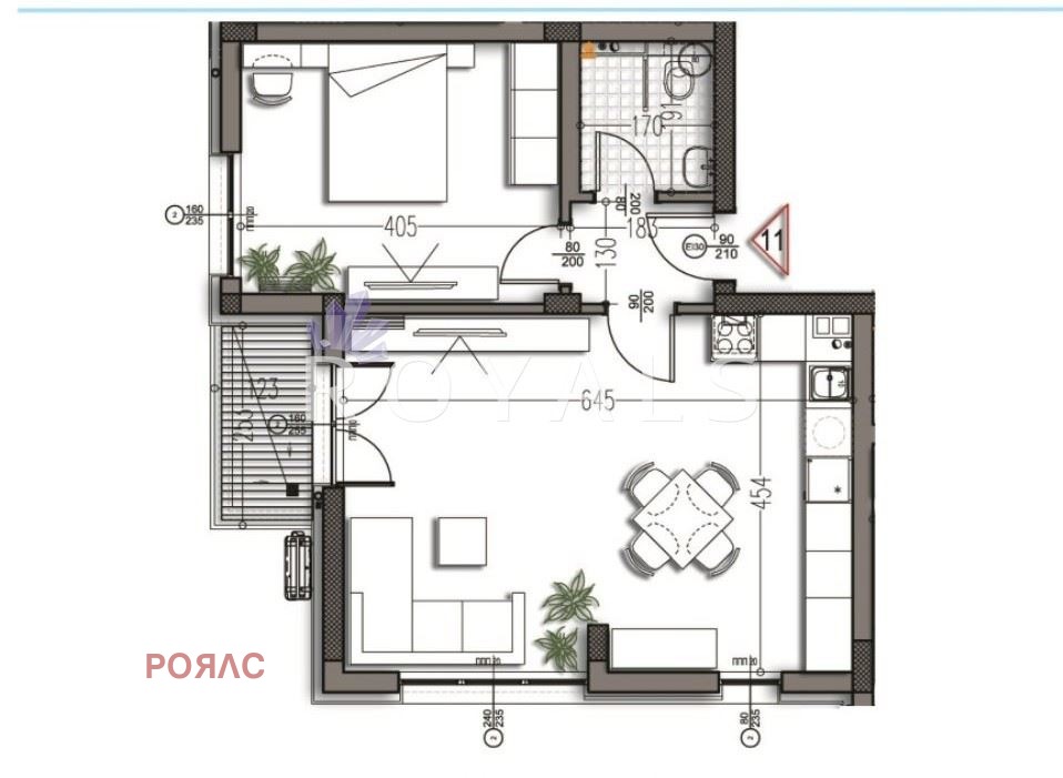 Продава 2-СТАЕН, гр. Варна, Изгрев, снимка 2 - Апартаменти - 51922463
