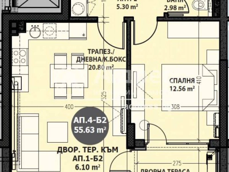 Продава  2-стаен град София , Витоша , 63 кв.м | 40929291 - изображение [4]