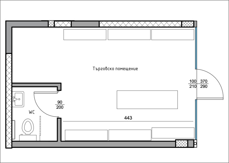 Продава  Магазин град Пловдив , Център , 29 кв.м | 46894276 - изображение [2]