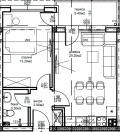Продава 2-СТАЕН, град Пловдив, Беломорски • 66200 € / 129475.95 лв. • 41948232 2