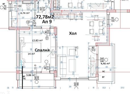 На продаж  1 спальня область Бургас , Равда , 72 кв.м | 42045498 - зображення [4]