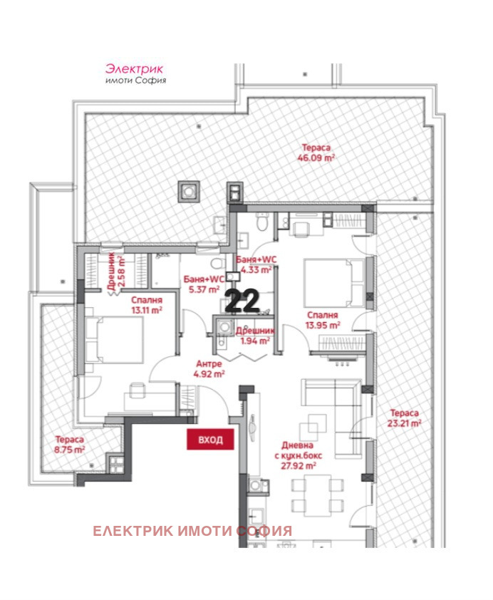 Zu verkaufen  2 Schlafzimmer Sofia , Manastirski liwadi , 219 qm | 17671366